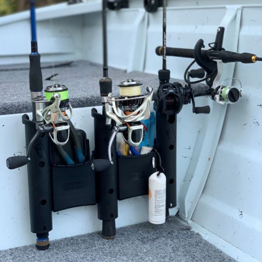 Railblaza RodStow Rod Holder triple with caddy